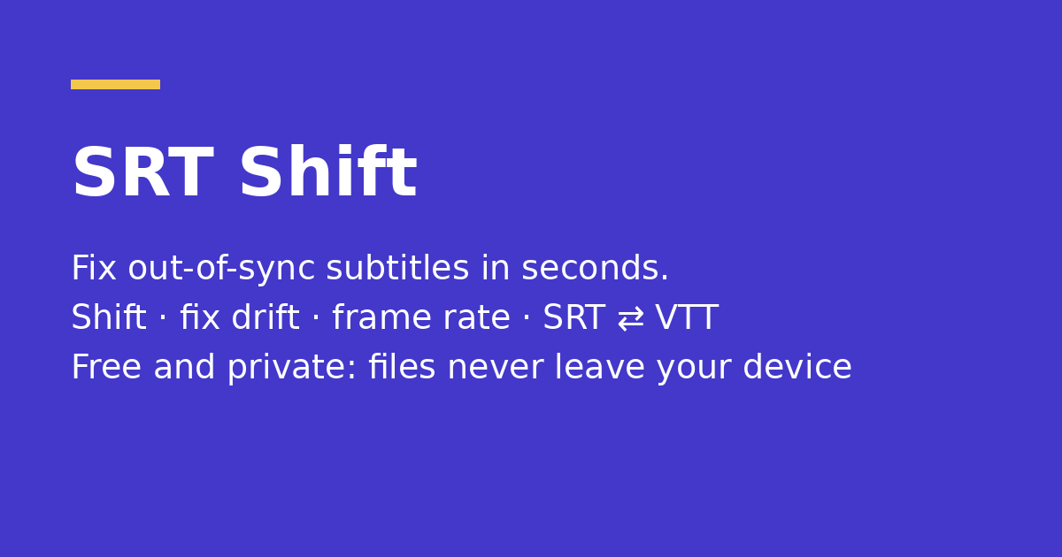 SRT Shift screenshot 1